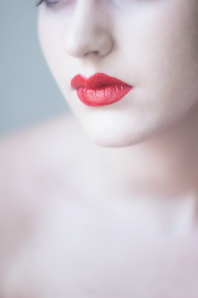 red lips